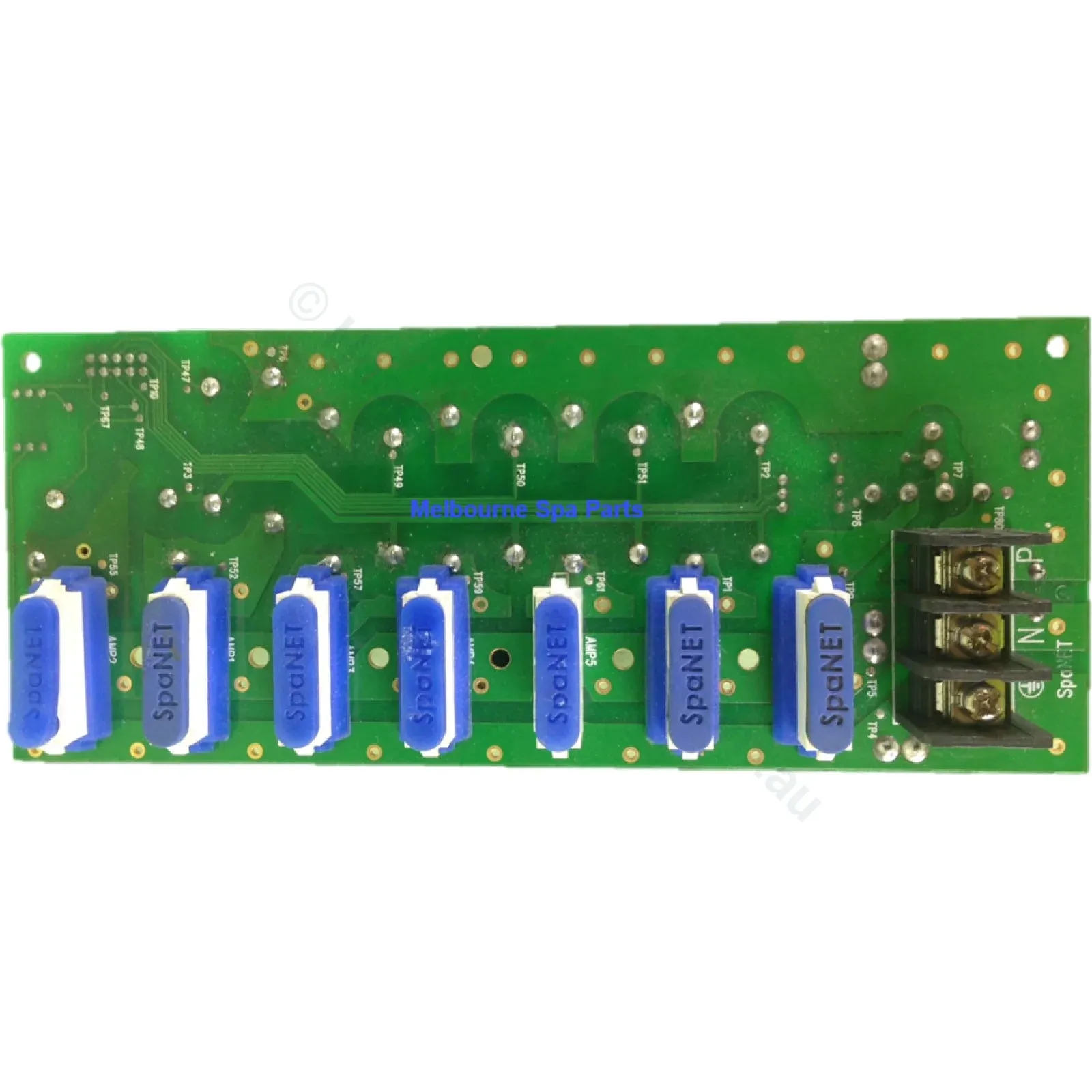 SpaNet XS-3000 "Power" Relay Circuit Board - PCB - Obsolete - NLA