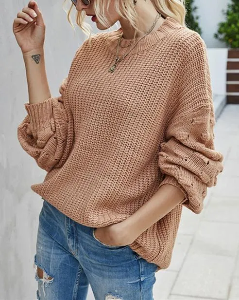 Sunday Love Sweater - Brick Red