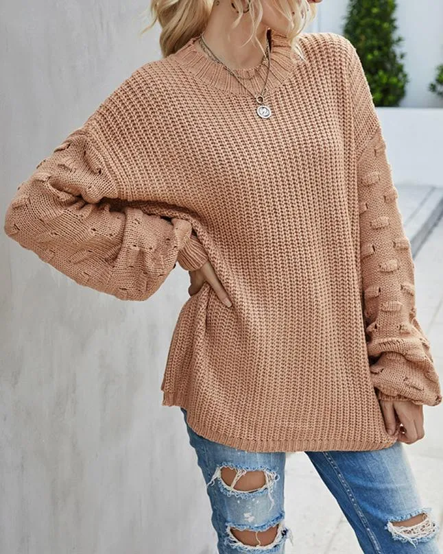Sunday Love Sweater - Brick Red