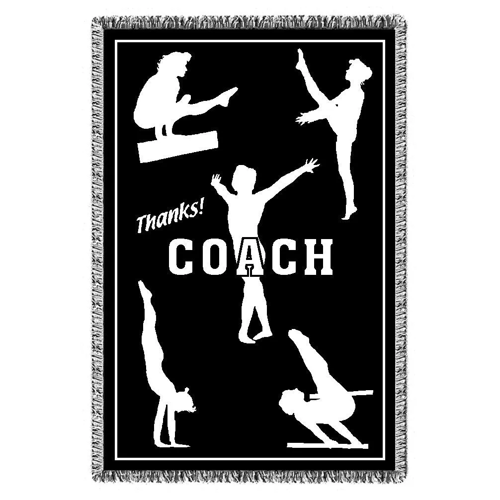 THANKS! Coach Woven Blankets