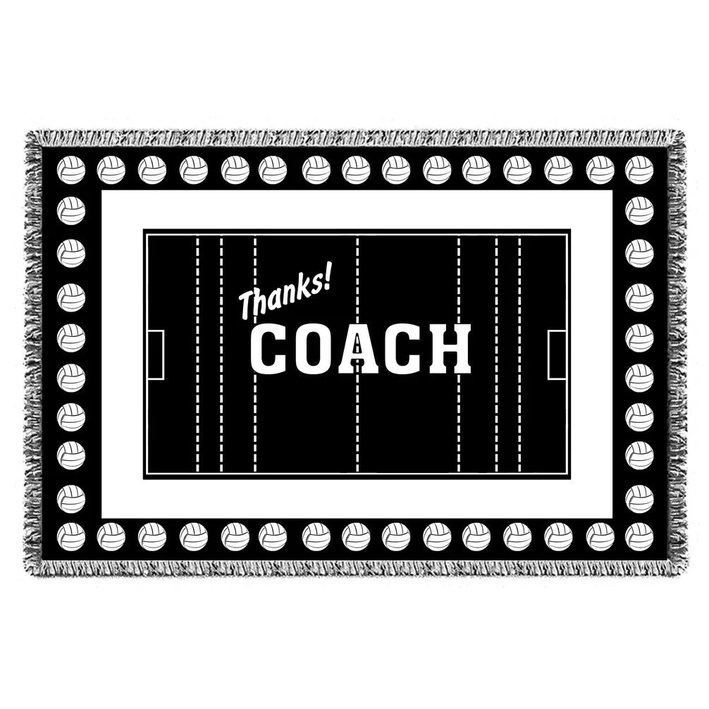 THANKS! Coach Woven Blankets