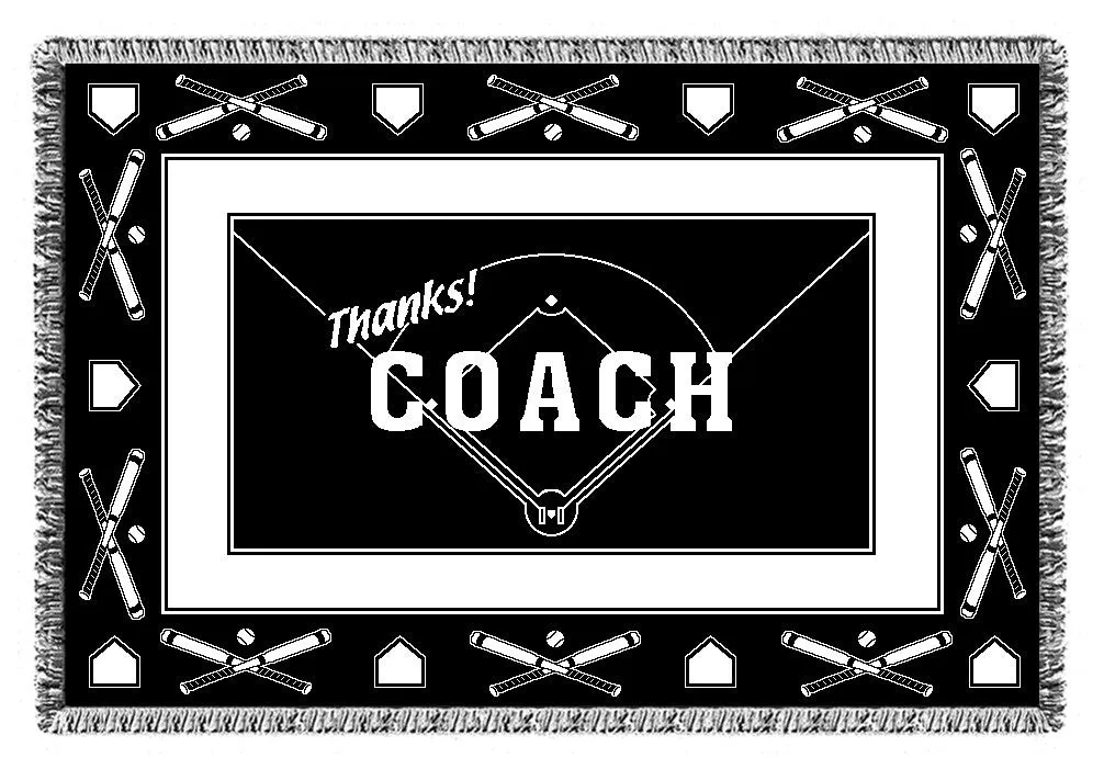 THANKS! Coach Woven Blankets