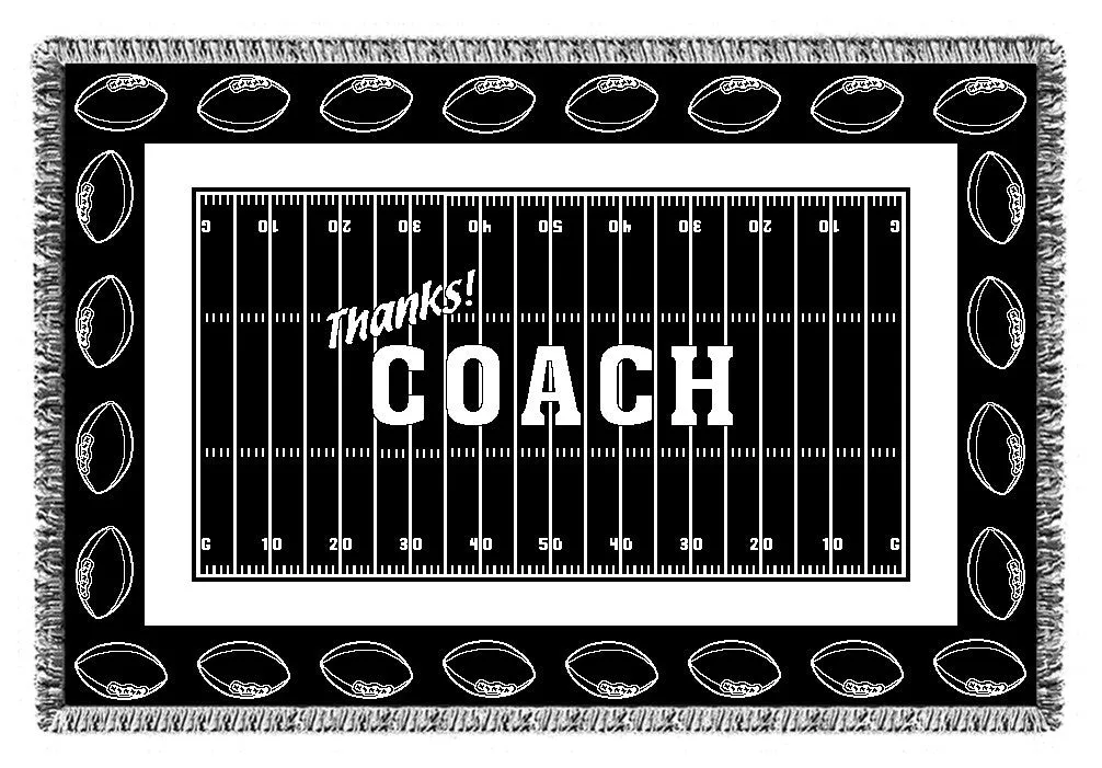 THANKS! Coach Woven Blankets