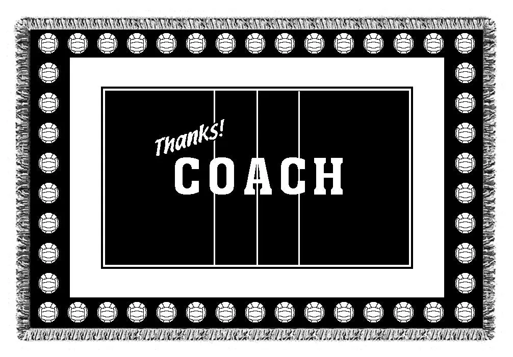 THANKS! Coach Woven Blankets