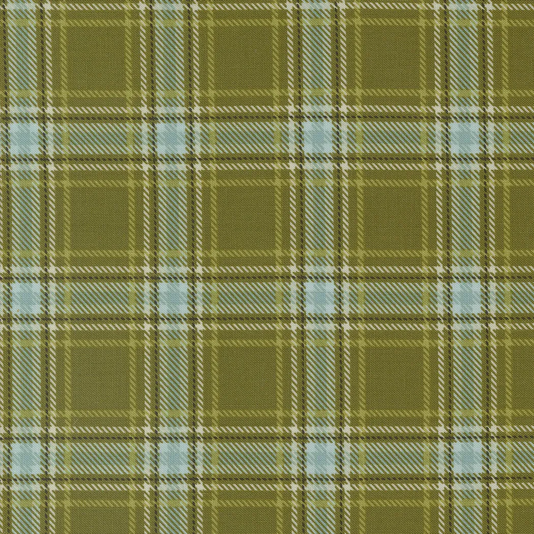 The Great Outdoors Plaid in Forest by Stacy Iest Hsu