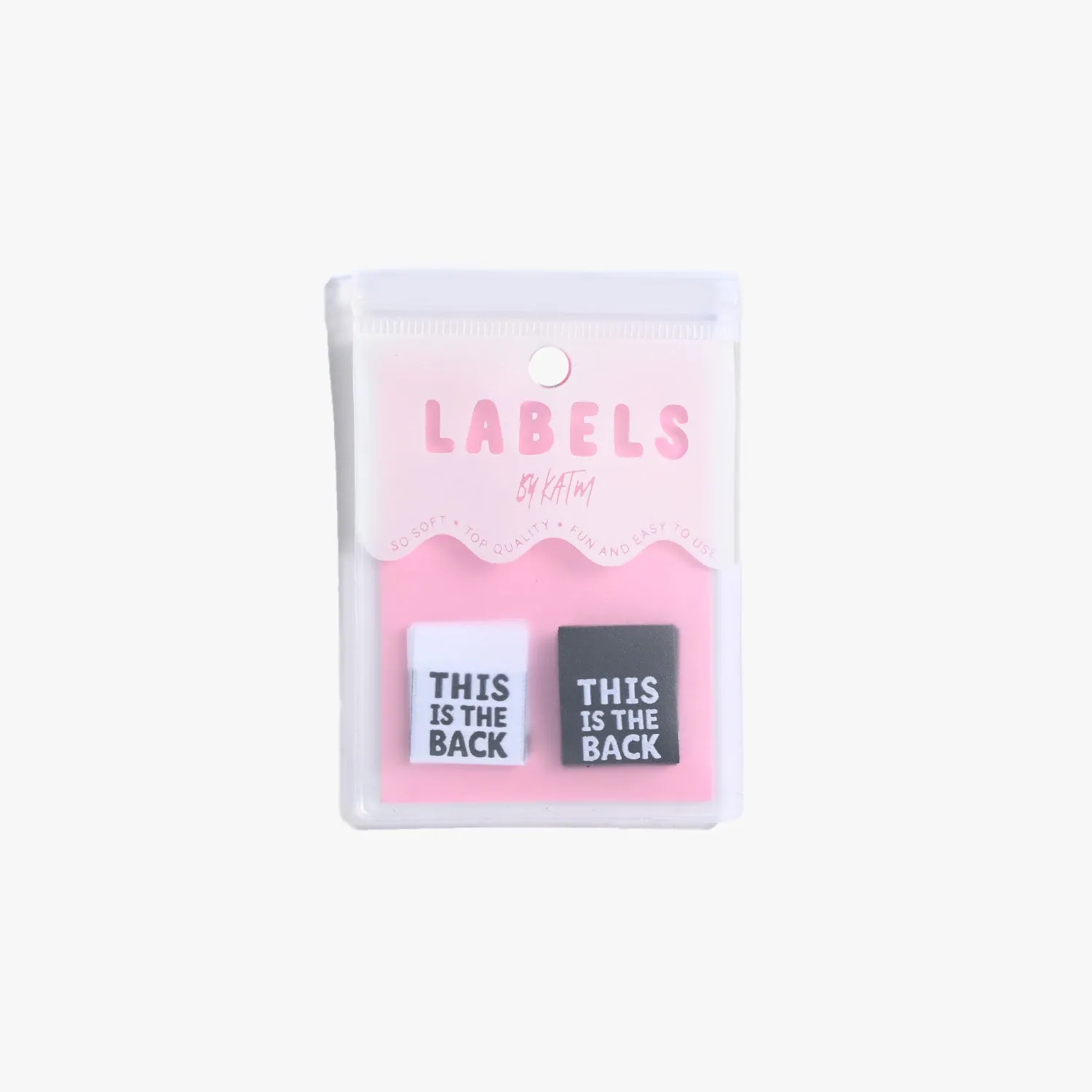 This Is The Back | 6 Sew-in Labels