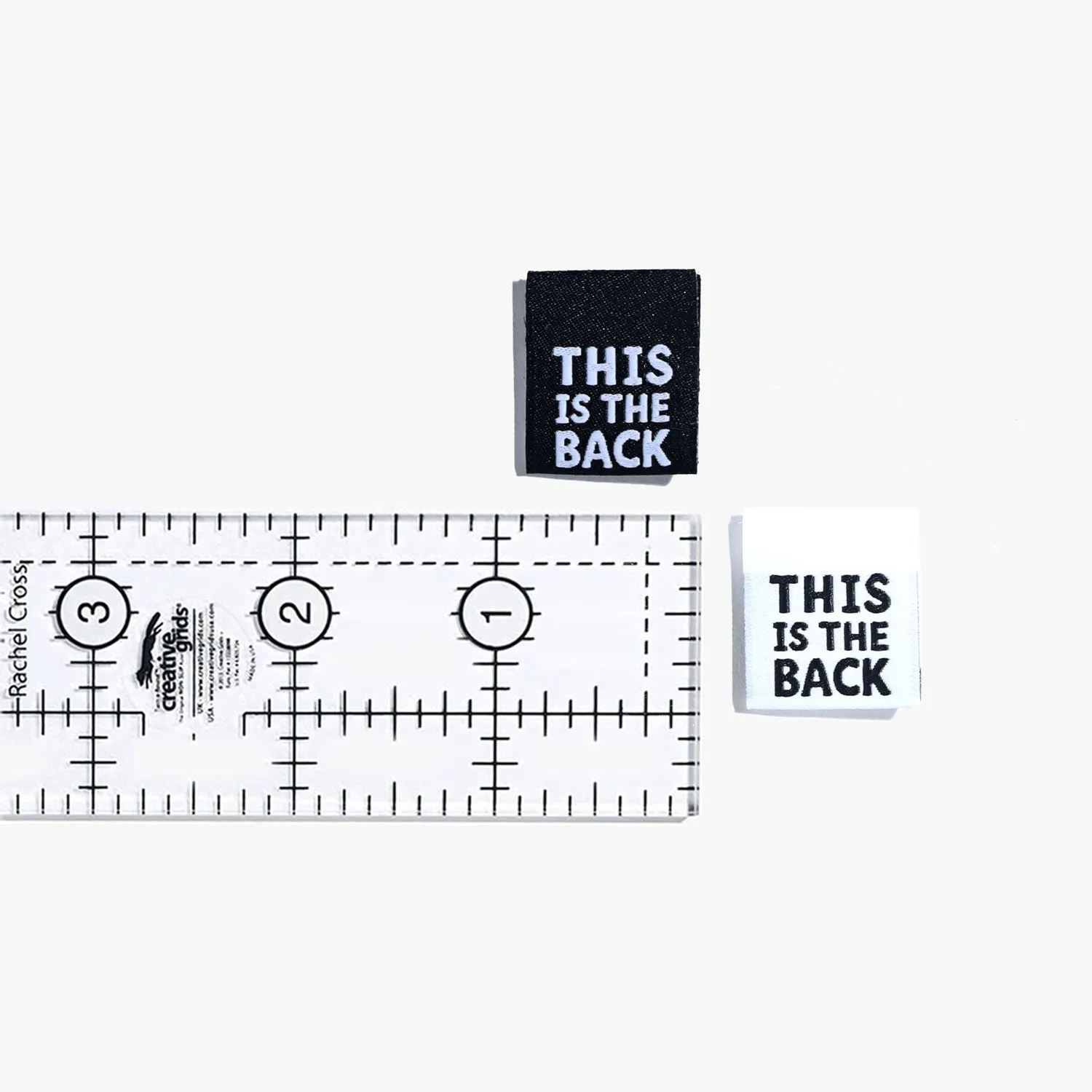 This Is The Back | 6 Sew-in Labels