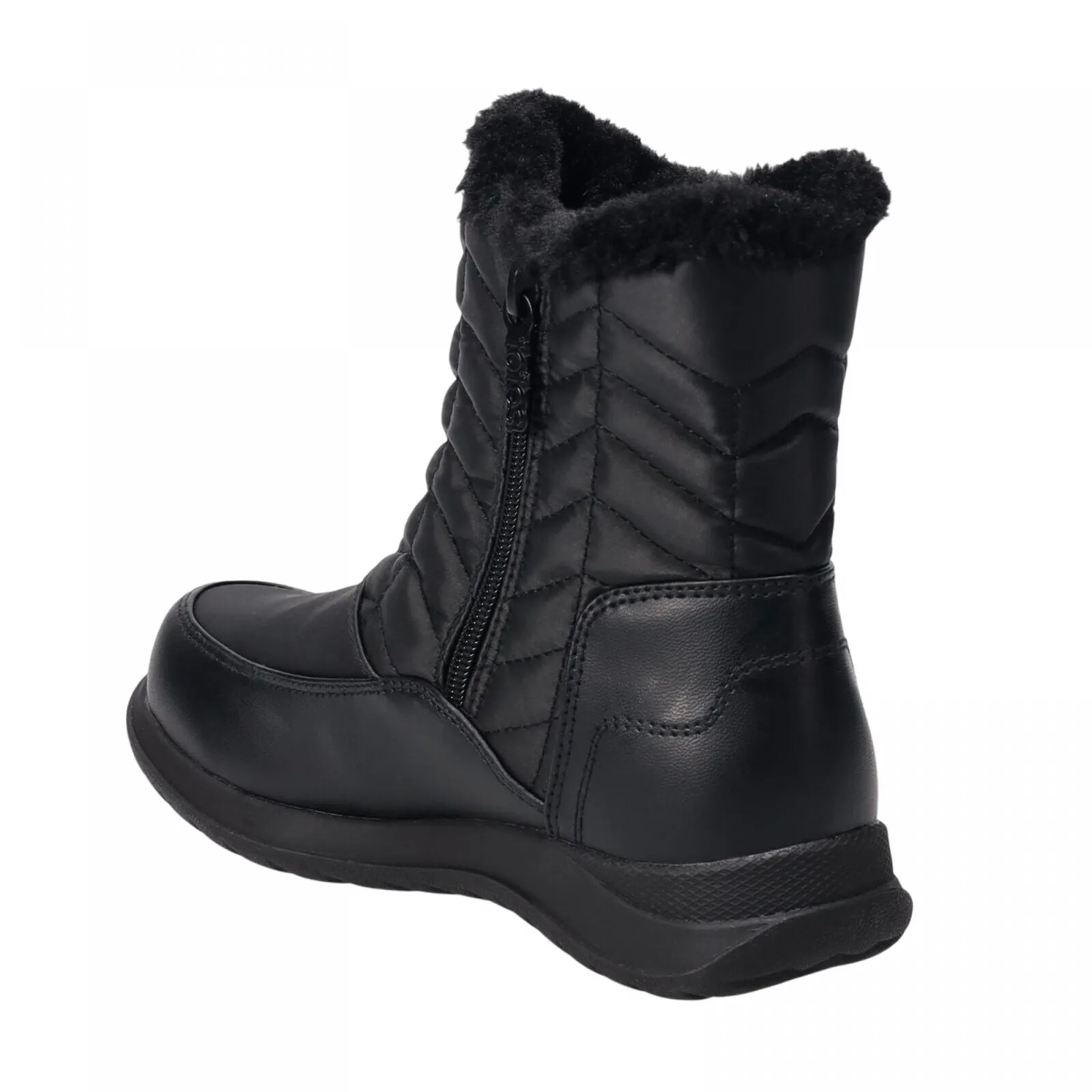 Totes Jara Womens Waterproof Snow Boots JARABLACK Black 10M