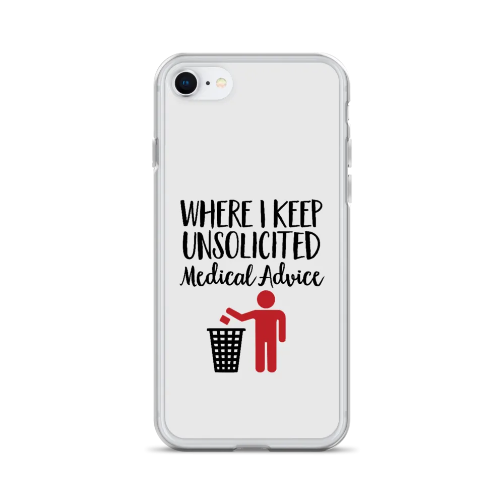 Unsolicited Medical Advice (iPhone Case) Standing Version