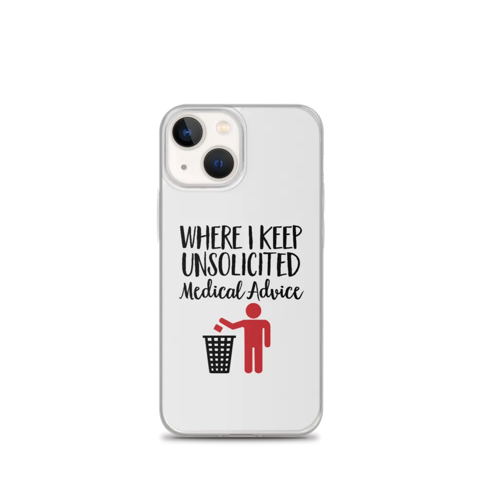 Unsolicited Medical Advice (iPhone Case) Standing Version