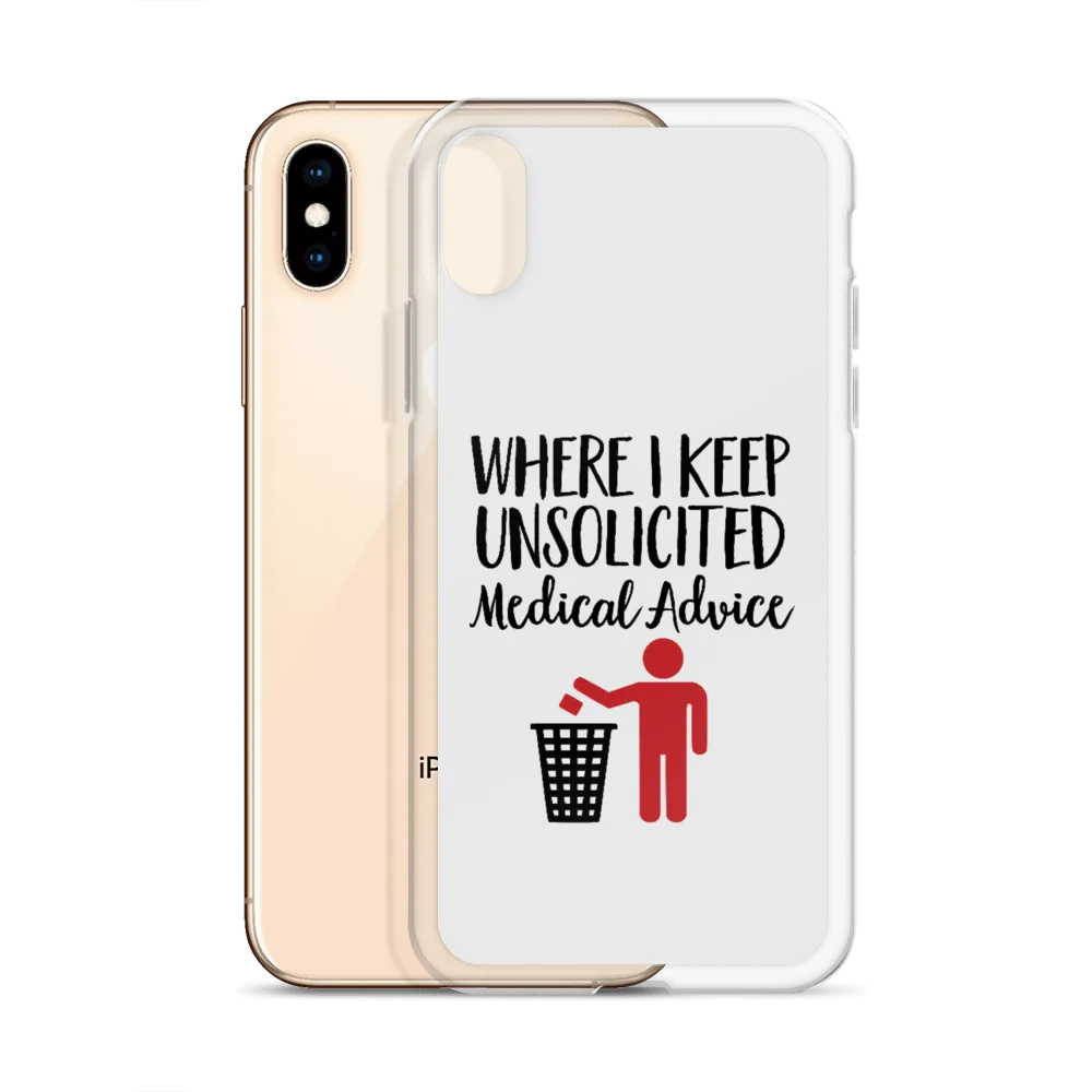 Unsolicited Medical Advice (iPhone Case) Standing Version