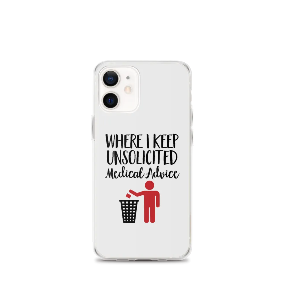 Unsolicited Medical Advice (iPhone Case) Standing Version