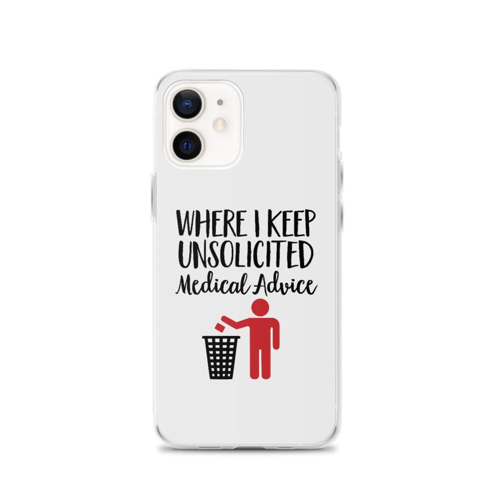 Unsolicited Medical Advice (iPhone Case) Standing Version