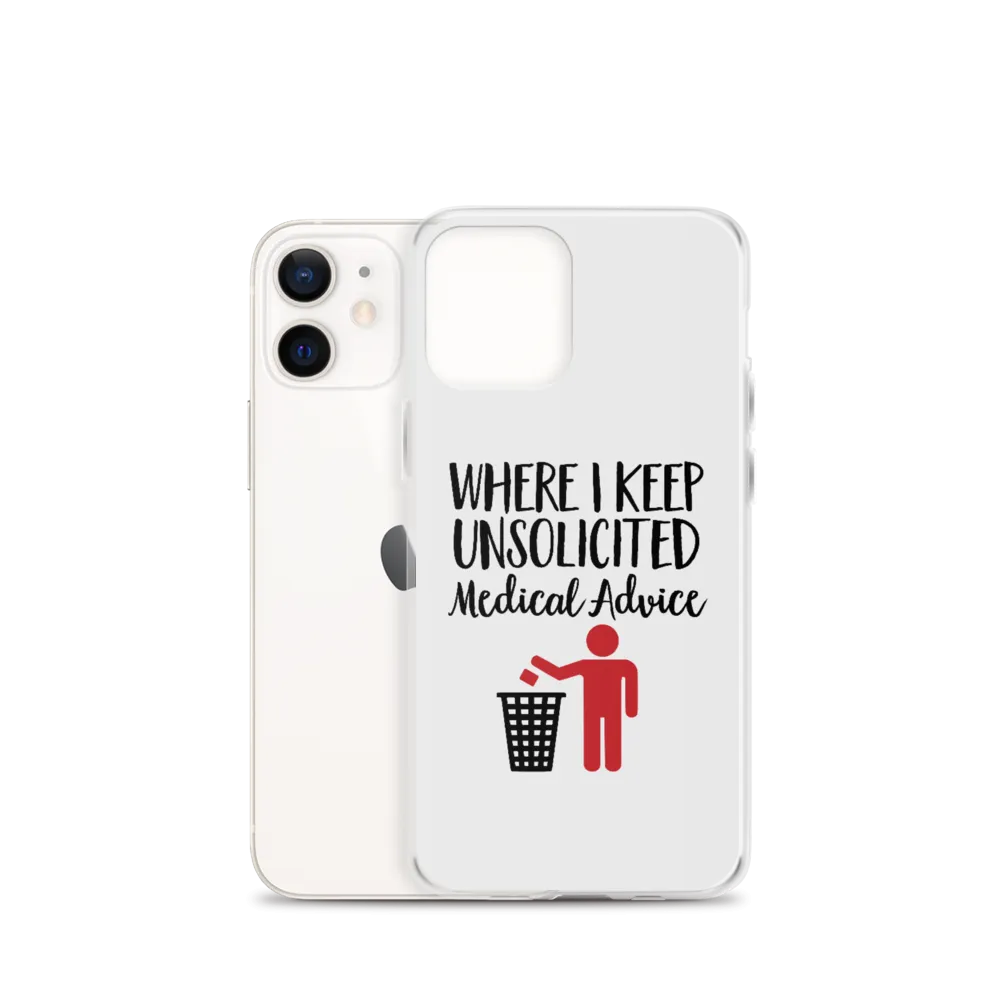 Unsolicited Medical Advice (iPhone Case) Standing Version