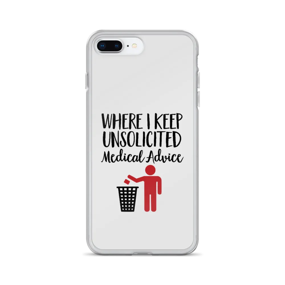 Unsolicited Medical Advice (iPhone Case) Standing Version