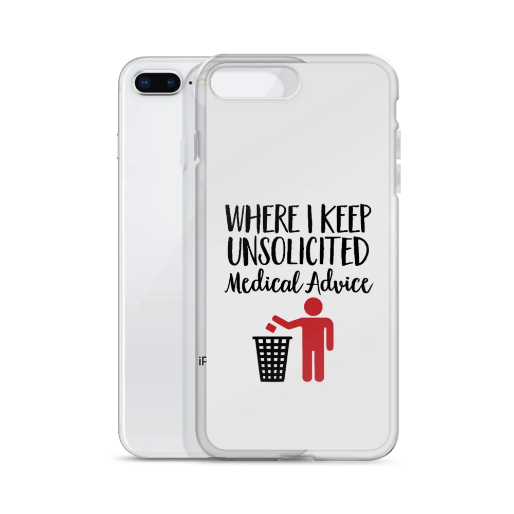 Unsolicited Medical Advice (iPhone Case) Standing Version
