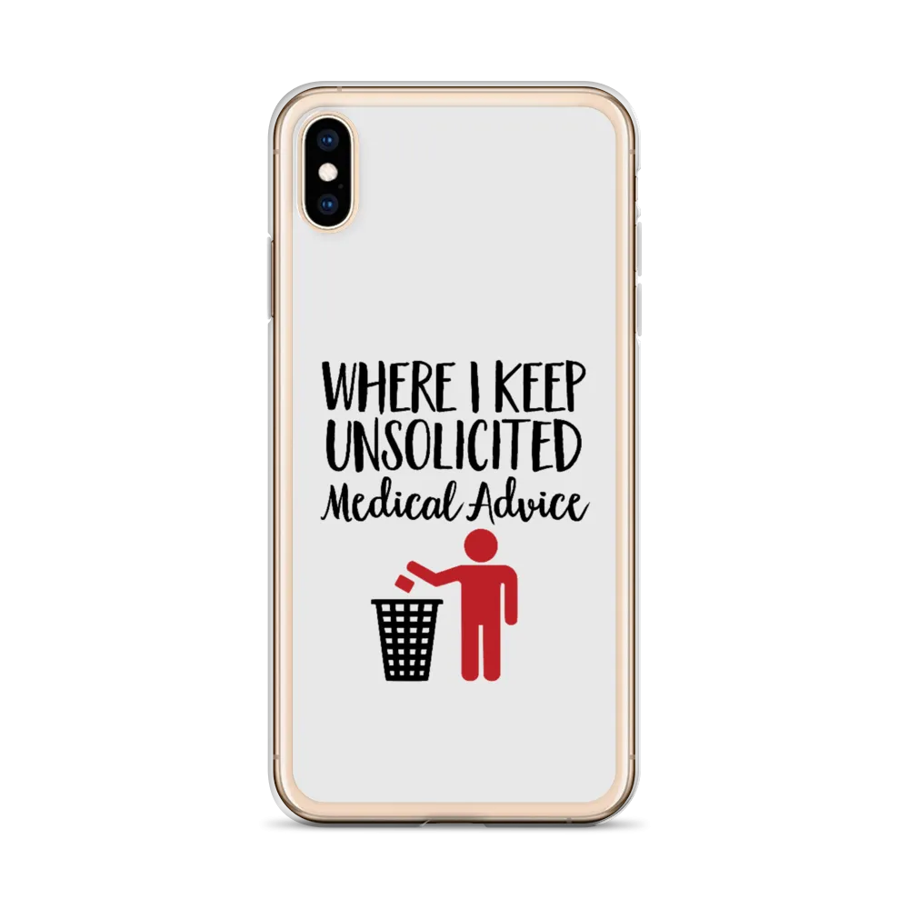 Unsolicited Medical Advice (iPhone Case) Standing Version