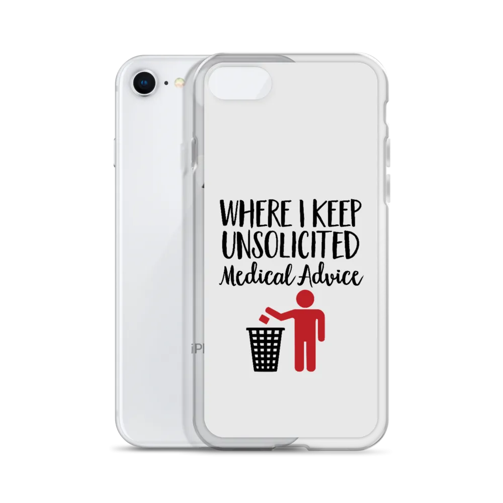 Unsolicited Medical Advice (iPhone Case) Standing Version