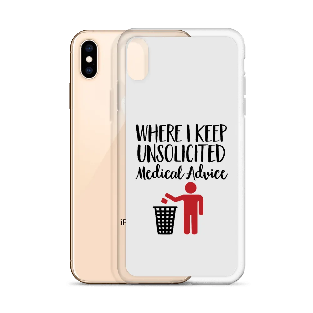 Unsolicited Medical Advice (iPhone Case) Standing Version