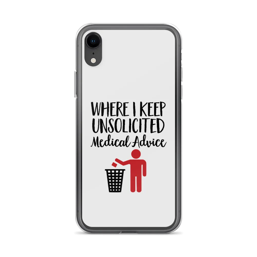 Unsolicited Medical Advice (iPhone Case) Standing Version