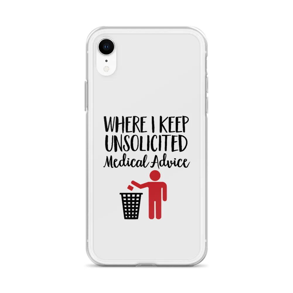 Unsolicited Medical Advice (iPhone Case) Standing Version
