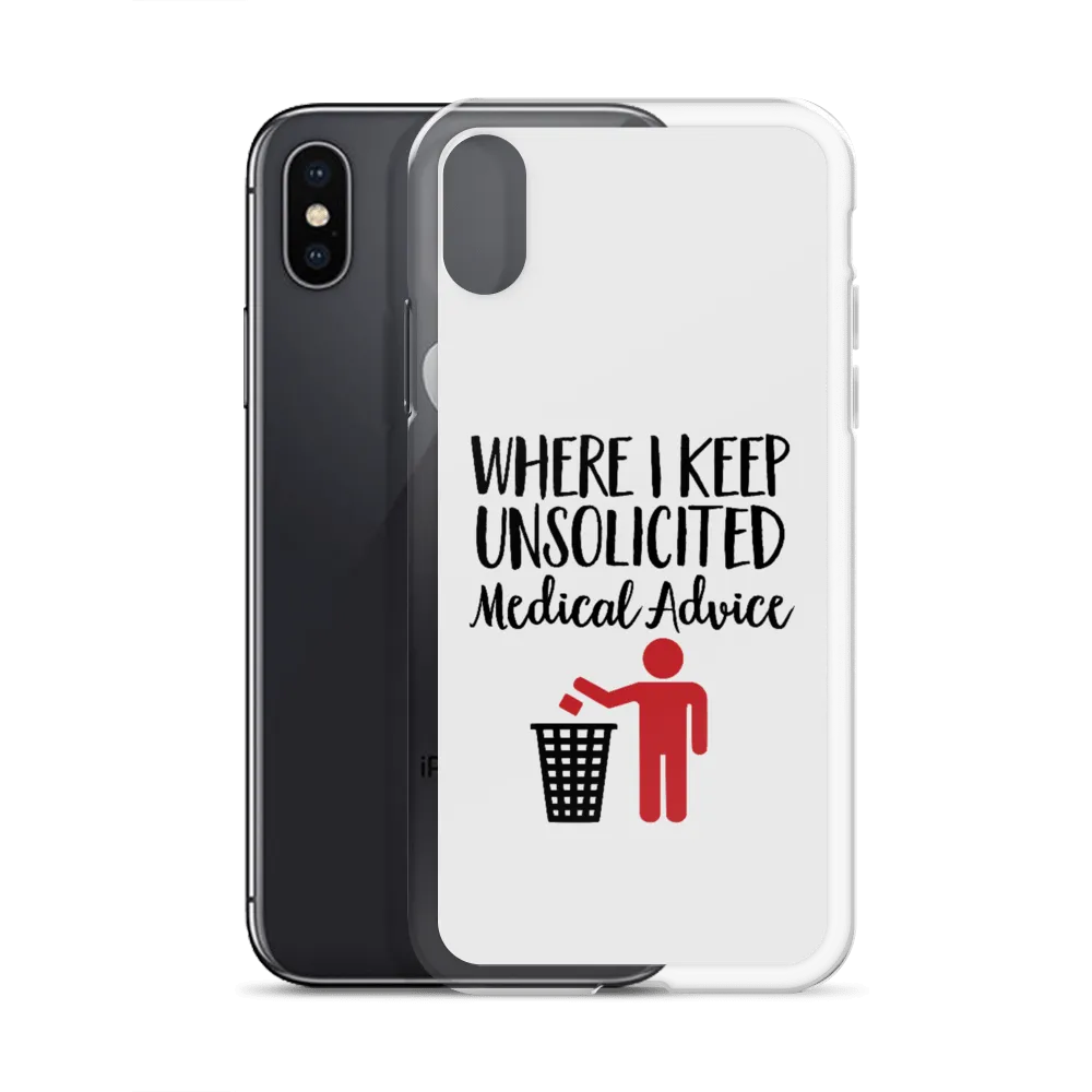 Unsolicited Medical Advice (iPhone Case) Standing Version