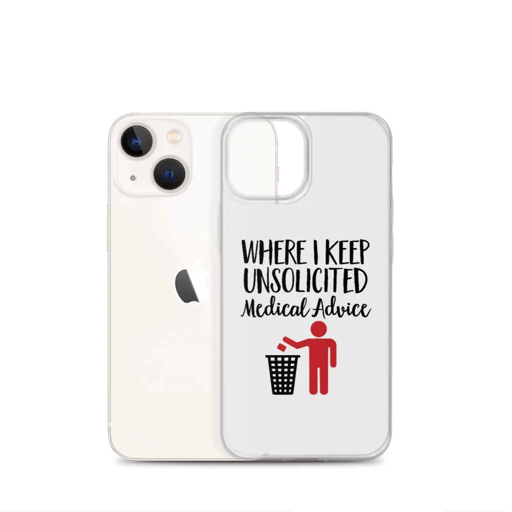 Unsolicited Medical Advice (iPhone Case) Standing Version
