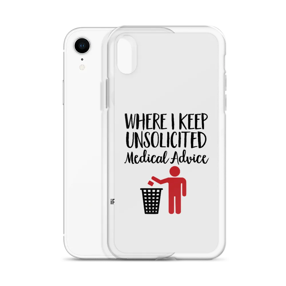 Unsolicited Medical Advice (iPhone Case) Standing Version