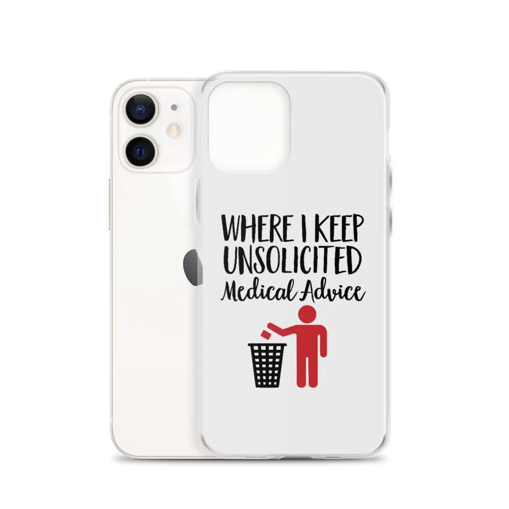 Unsolicited Medical Advice (iPhone Case) Standing Version