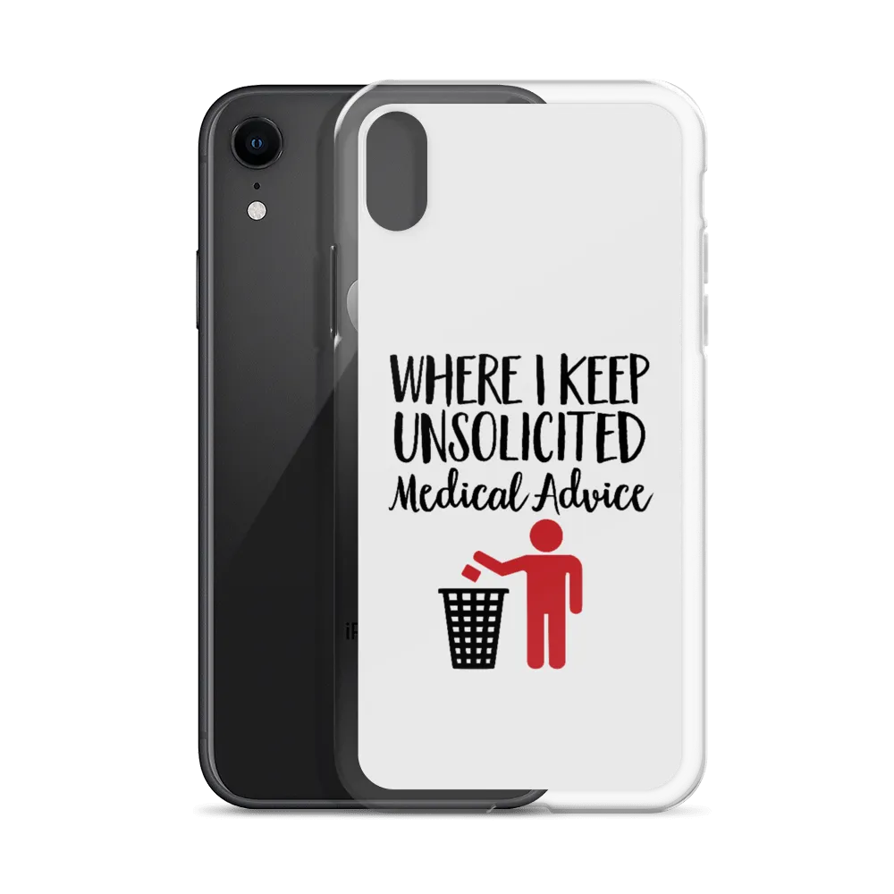 Unsolicited Medical Advice (iPhone Case) Standing Version