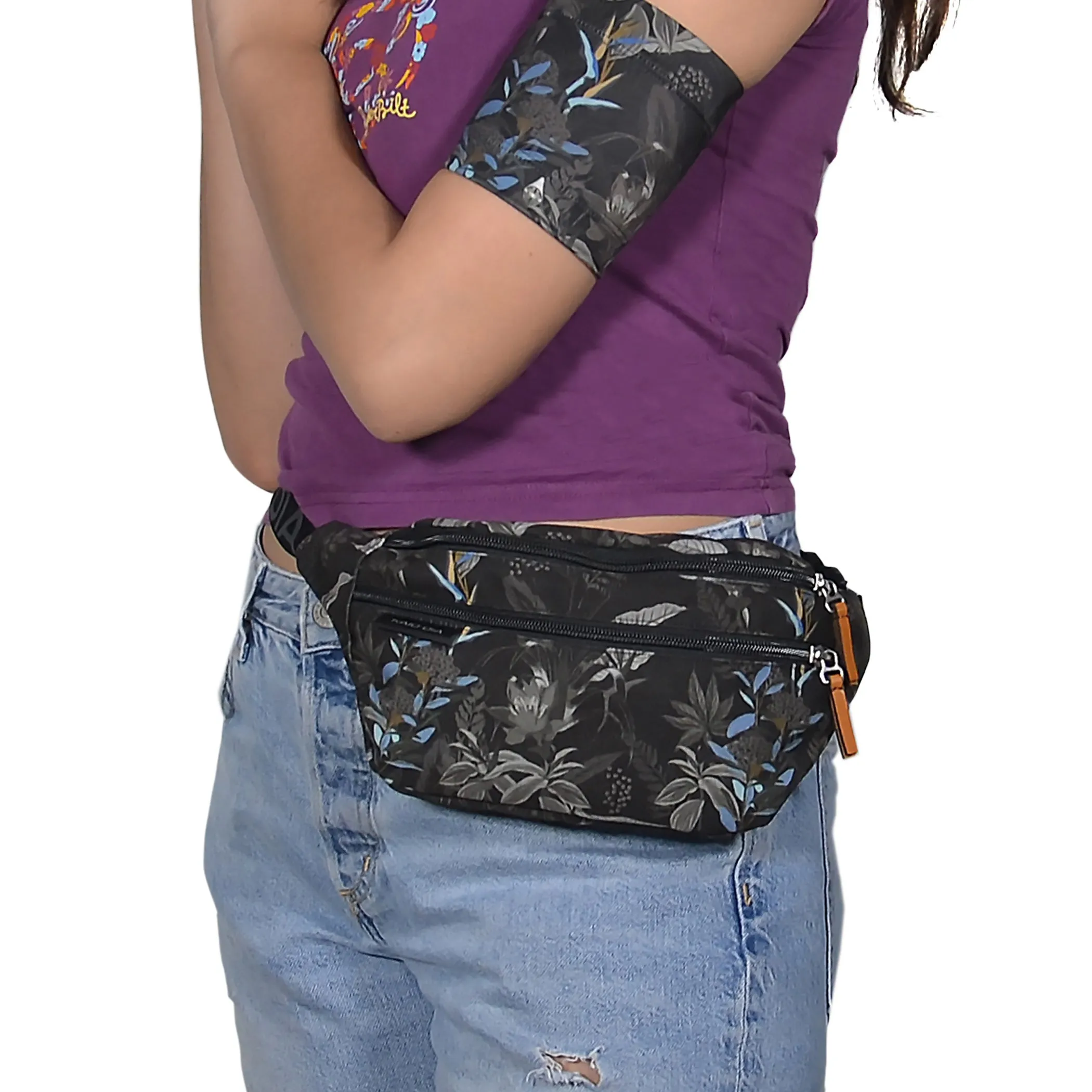 uWear Dia-GO! EASY Fanny Pack / Bum Bag for Diabetes Supplies
