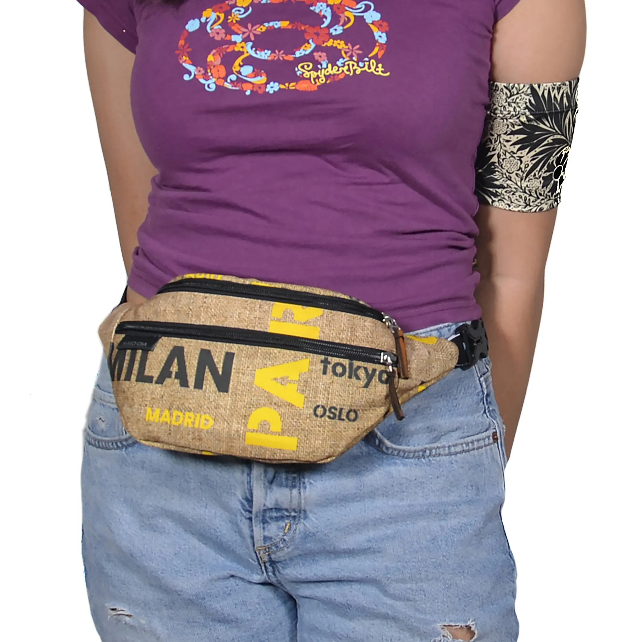 uWear Dia-GO! EASY Fanny Pack / Bum Bag for Diabetes Supplies