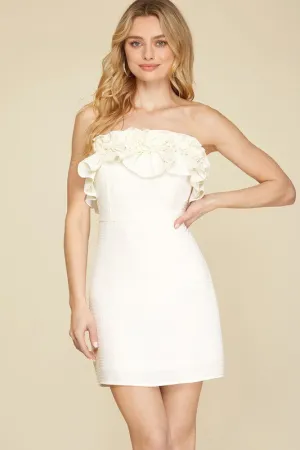 Venetia Floral Ruffle Mini