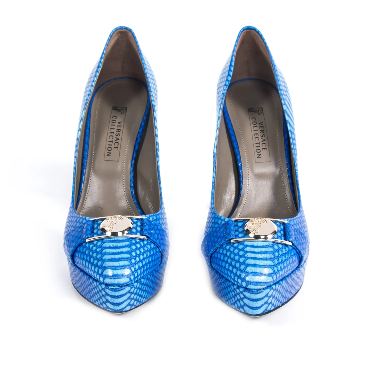 Versace Python Decollete Platform