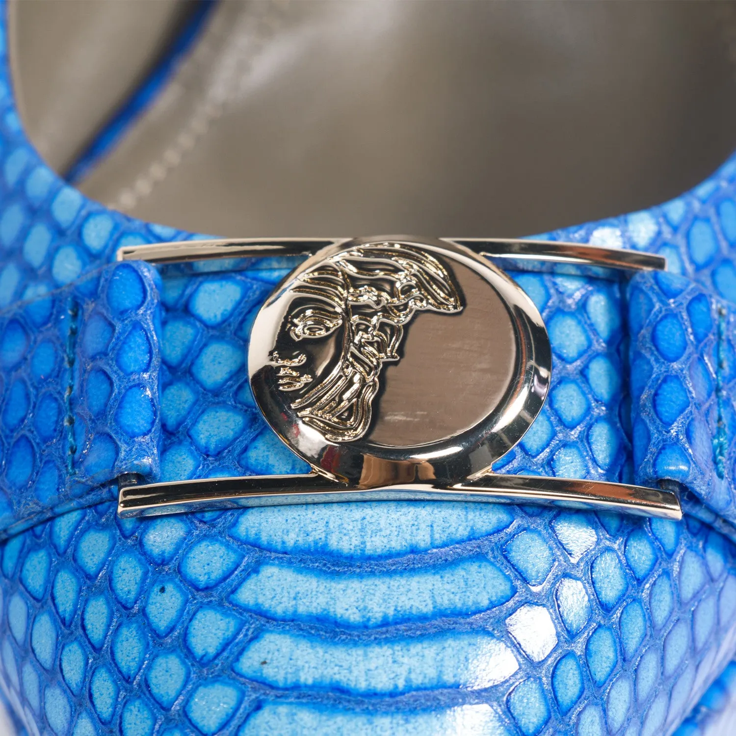 Versace Python Decollete Platform