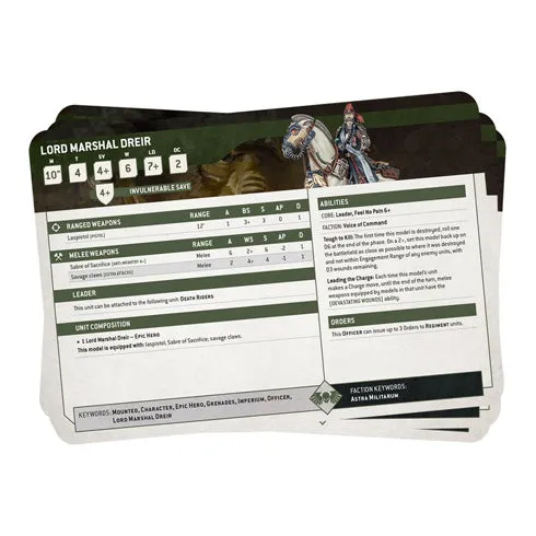 Warhammer 40K Astra Militarum Death Korps of Krieg Army Set