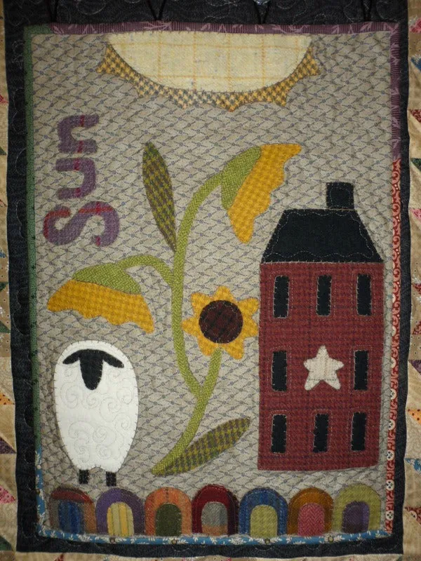 Warm & Wooly - Wool Applique Quilt Pattern