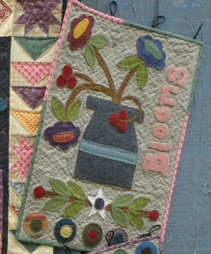 Warm & Wooly - Wool Applique Quilt Pattern