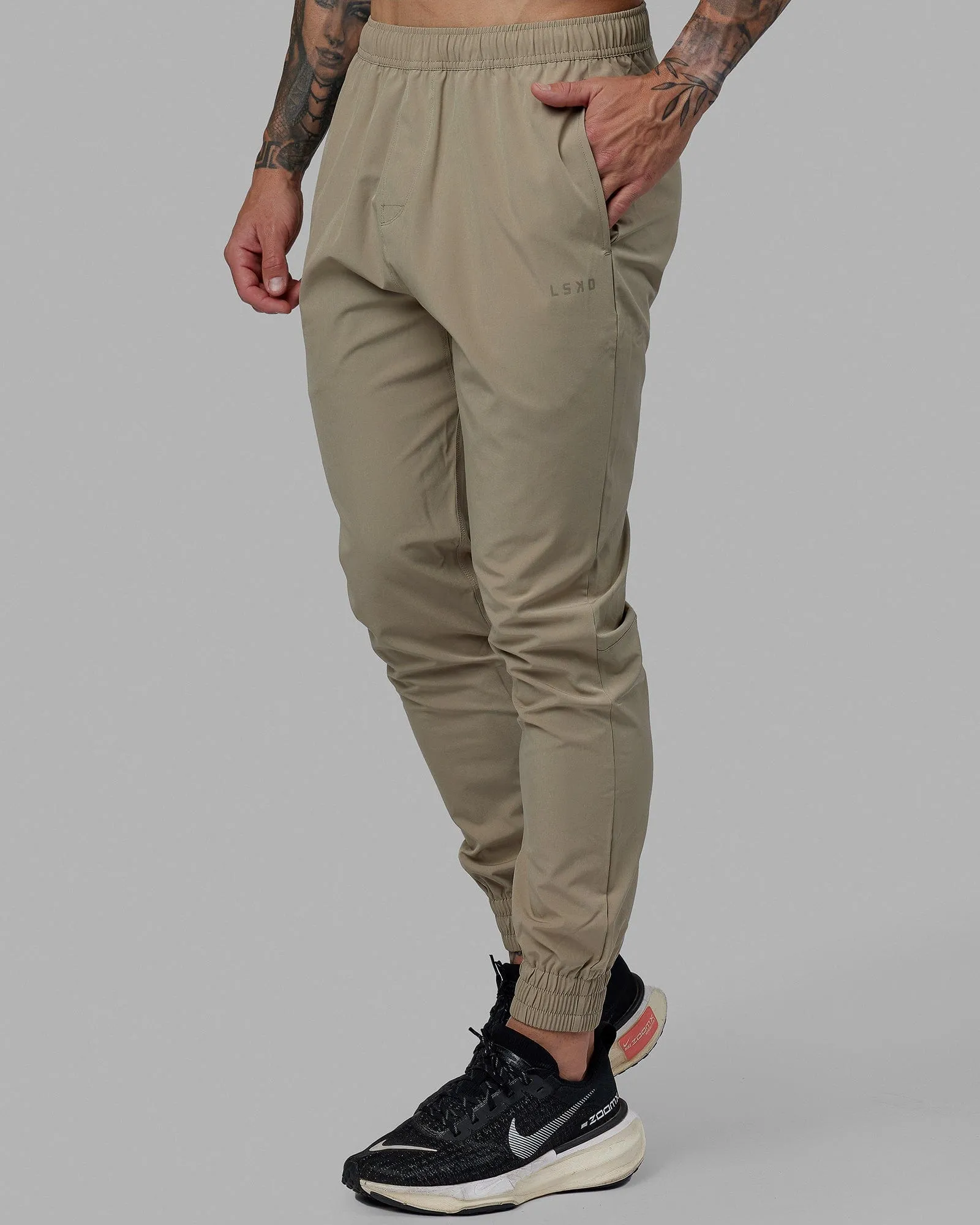 Warm Up Zip Cuff Performance Joggers - Laurel Oak