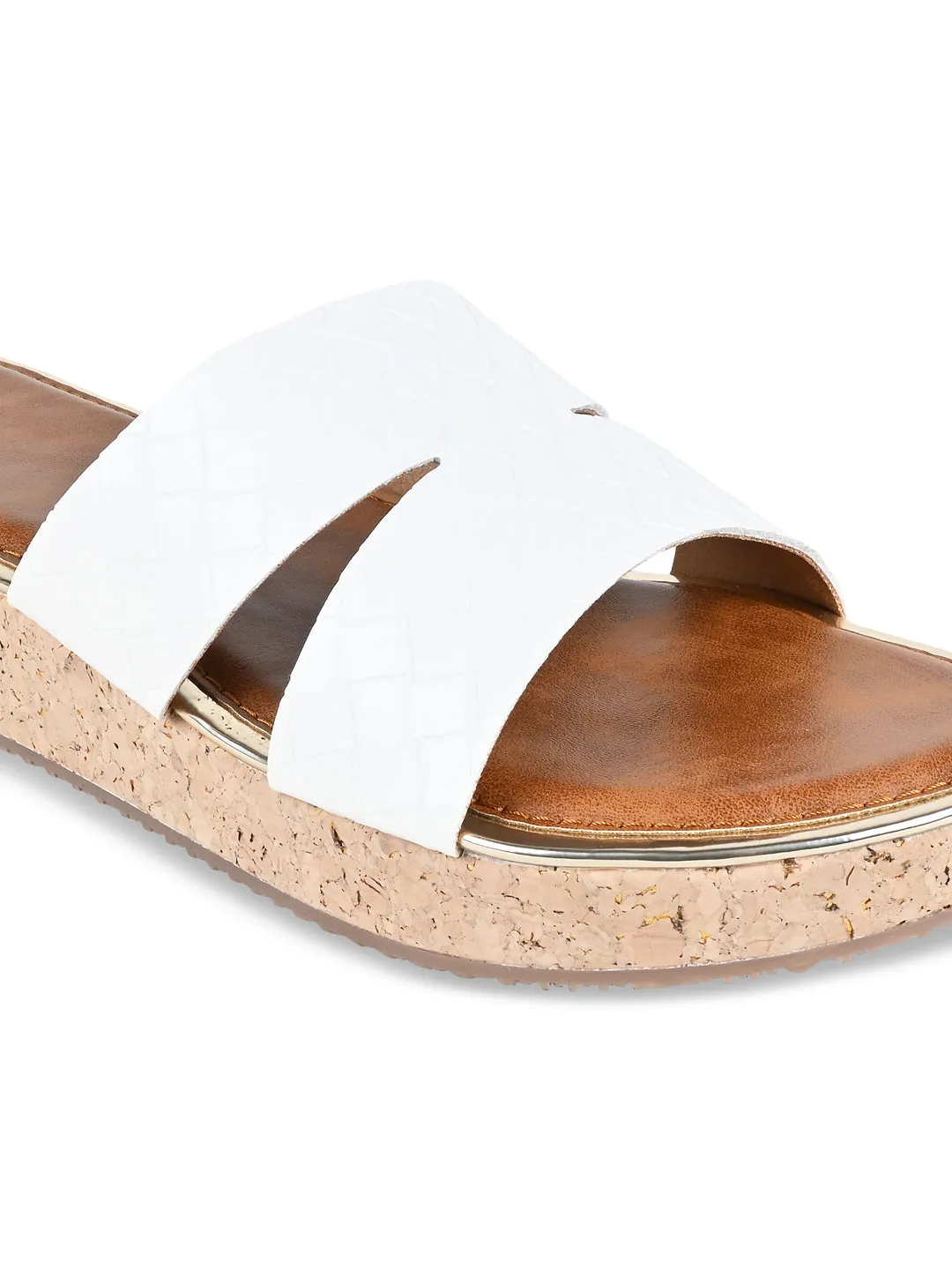 White Women Casual Sandal