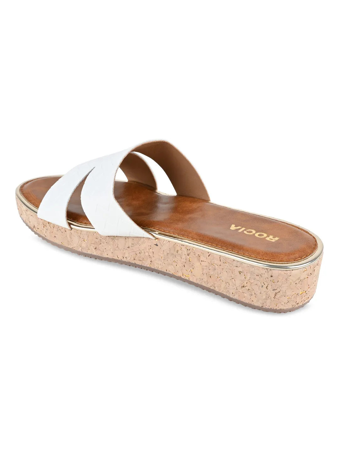 White Women Casual Sandal