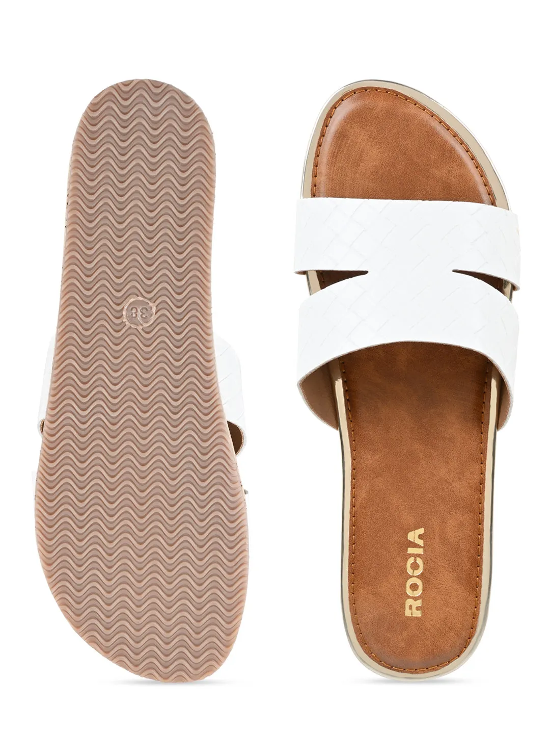 White Women Casual Sandal
