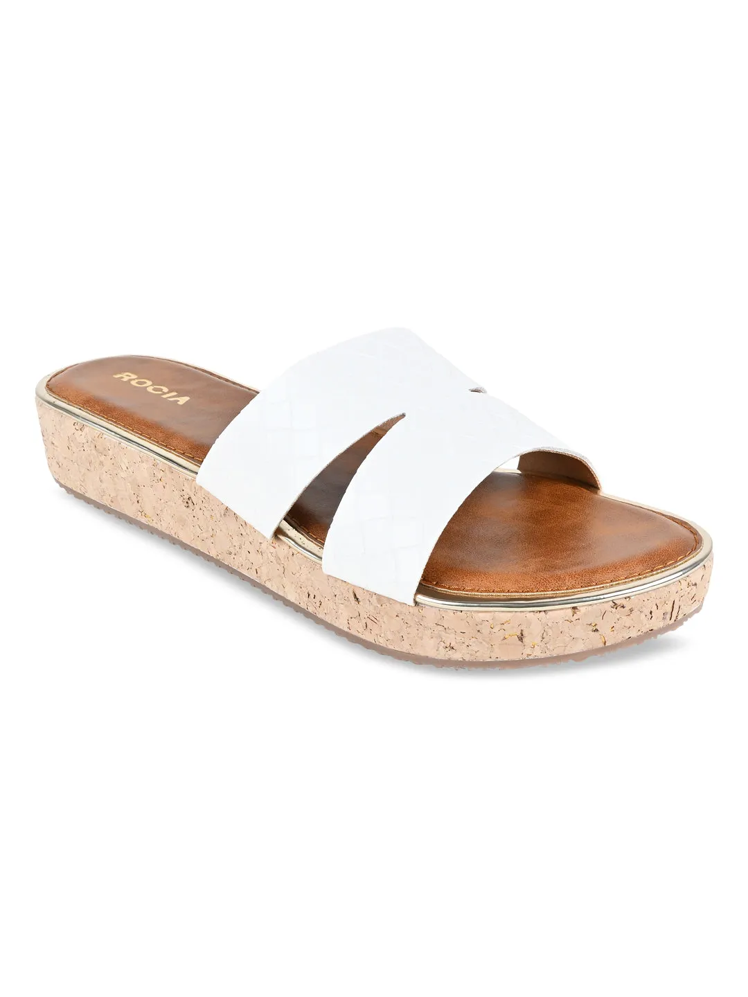 White Women Casual Sandal