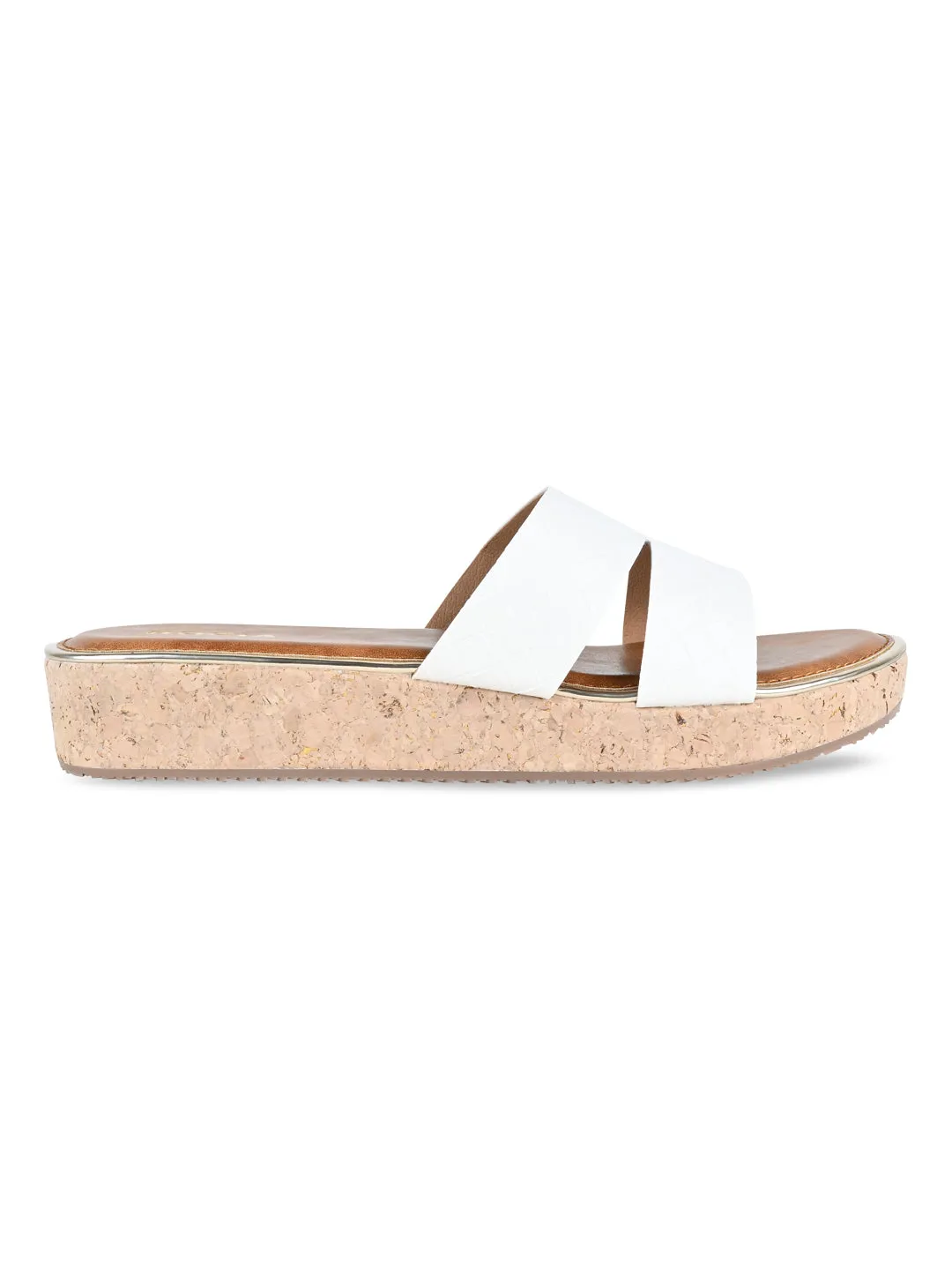 White Women Casual Sandal