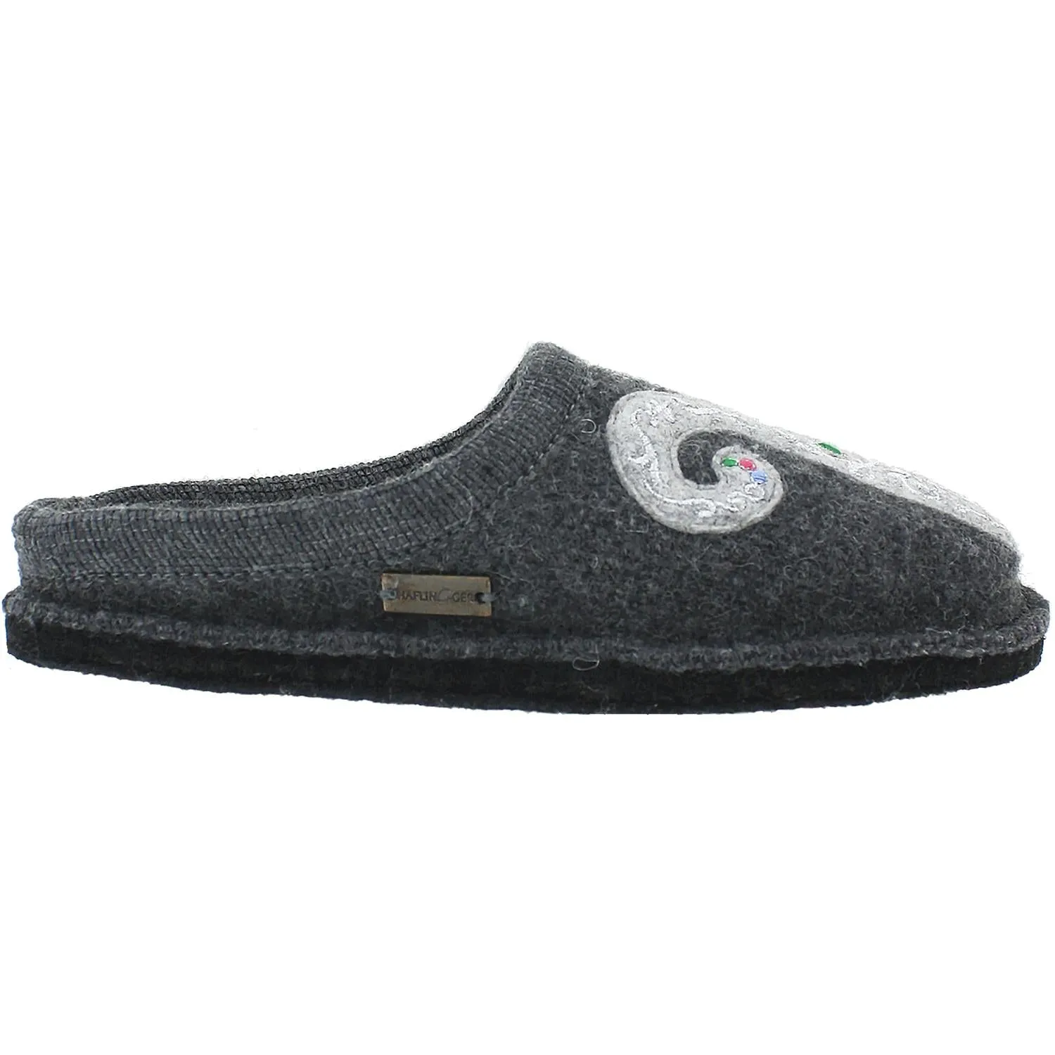 Women's Haflinger Lizzy Cat Grey Wool