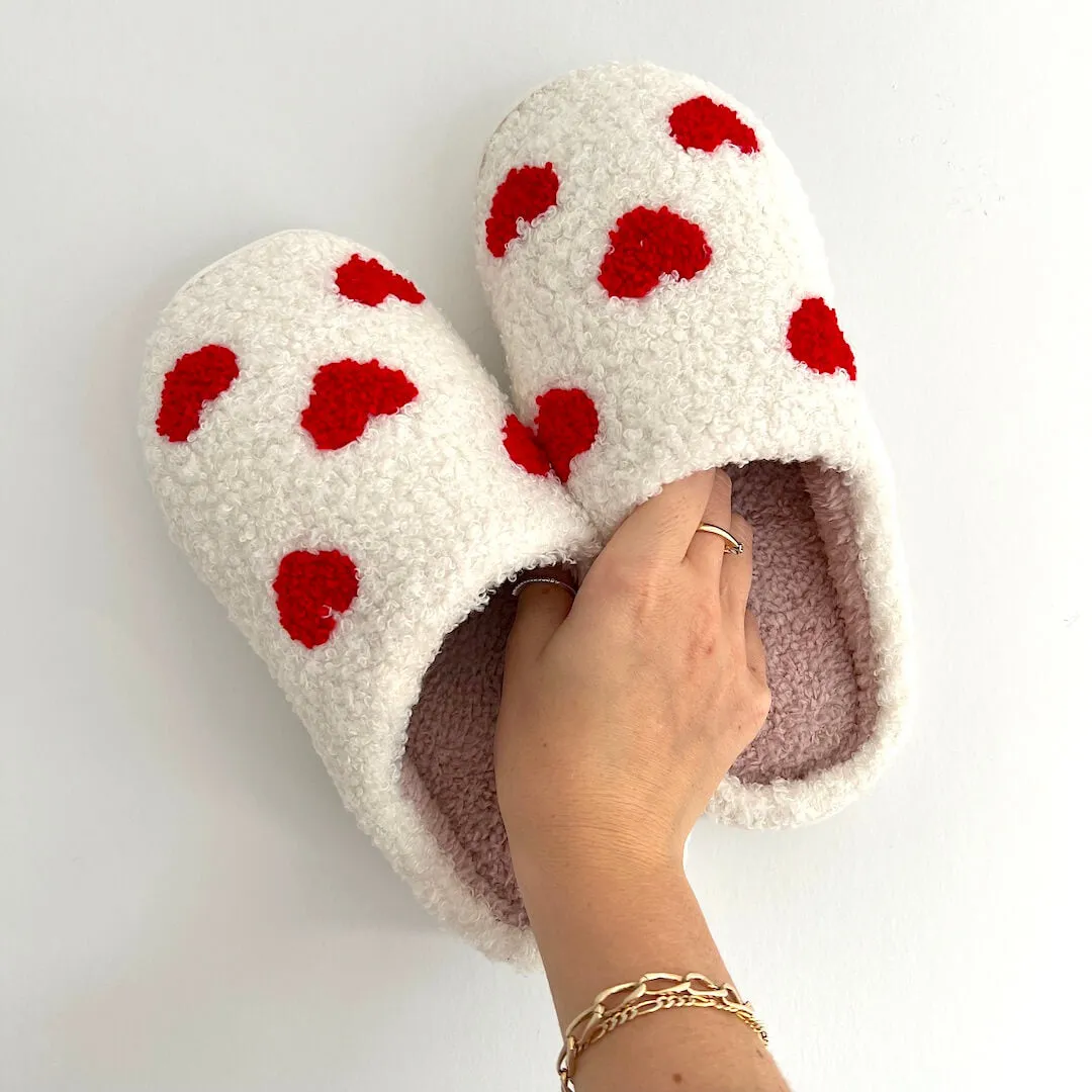 Womens Lover's Plush Slippers