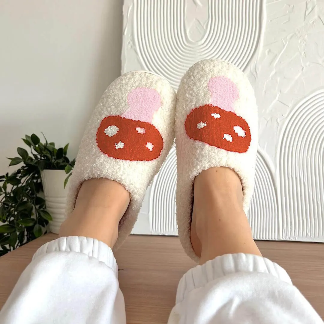 Womens Lover's Plush Slippers