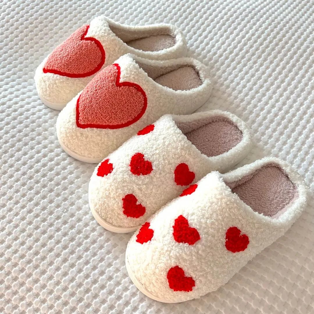 Womens Lover's Plush Slippers