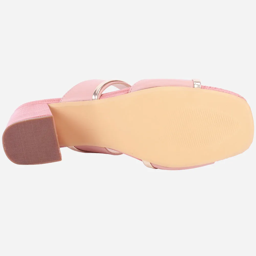 Womens "AALBA" Open Toe Trendy Summer Sandals