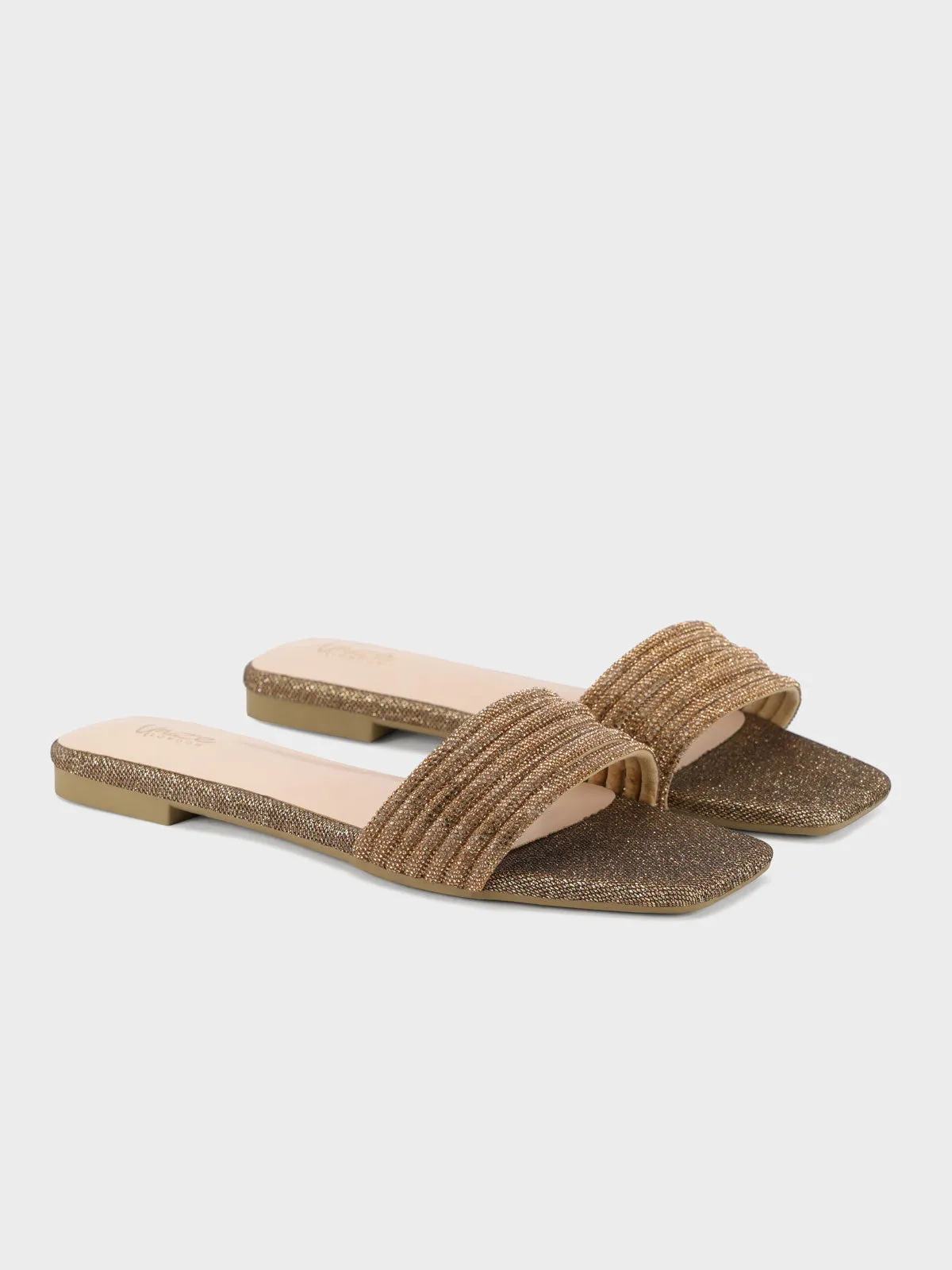 Womens "CASRYST" Flat Summer Slippers